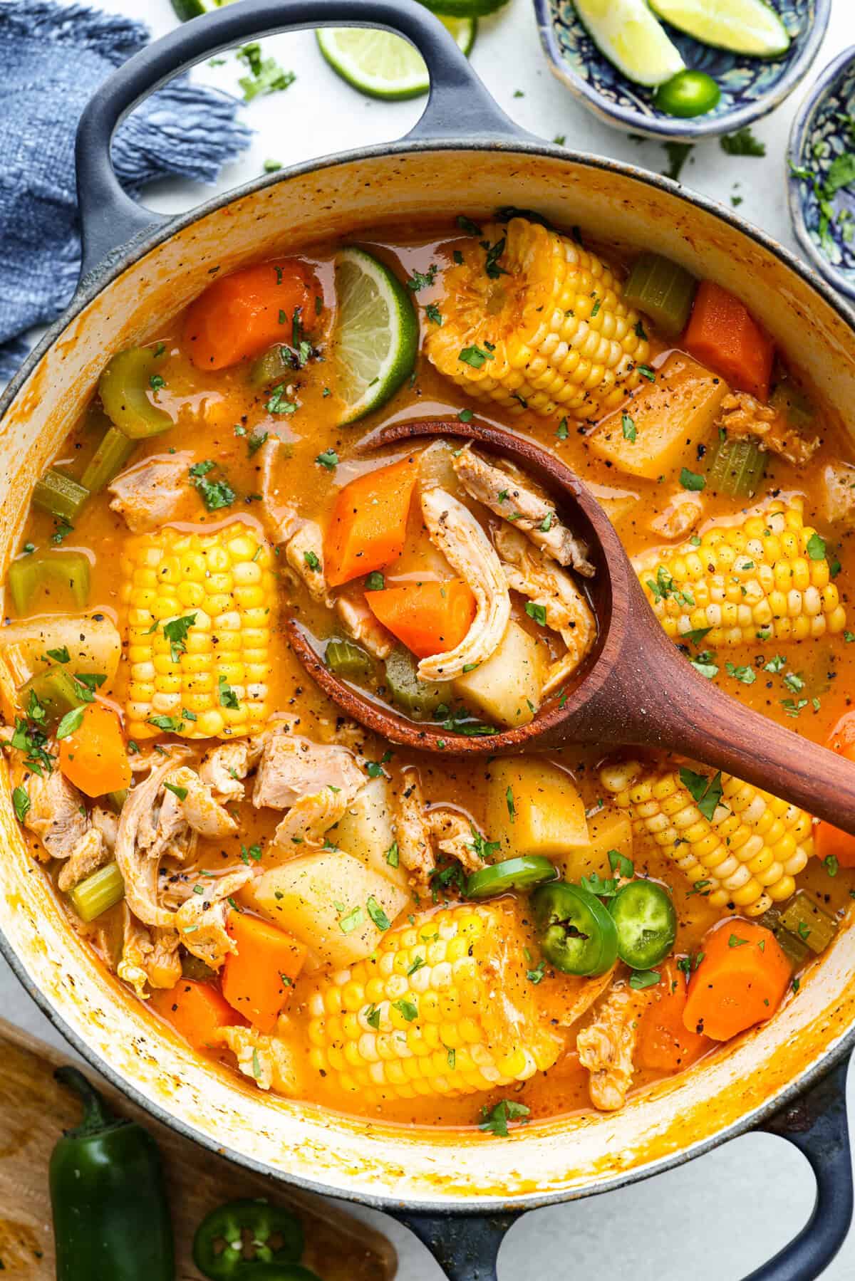 caldo de pollo